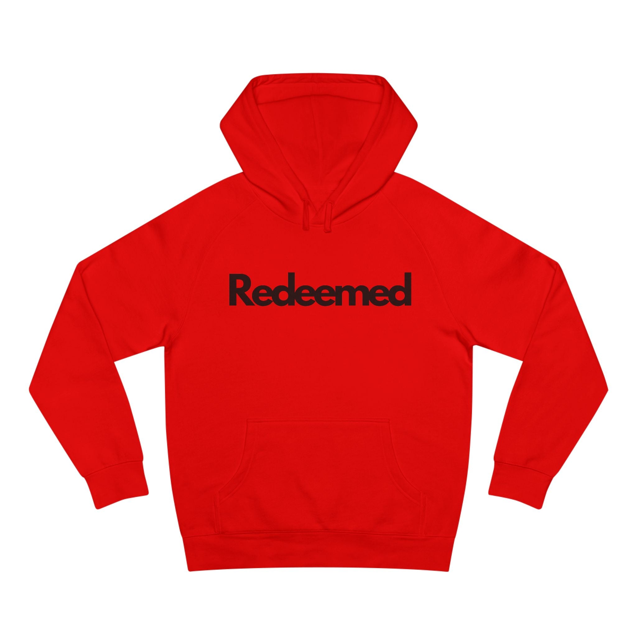 Redeemed Scripture Hoodie, Faith-Based Unisex Premium Sweatshirt, Romans 3: 24 verse