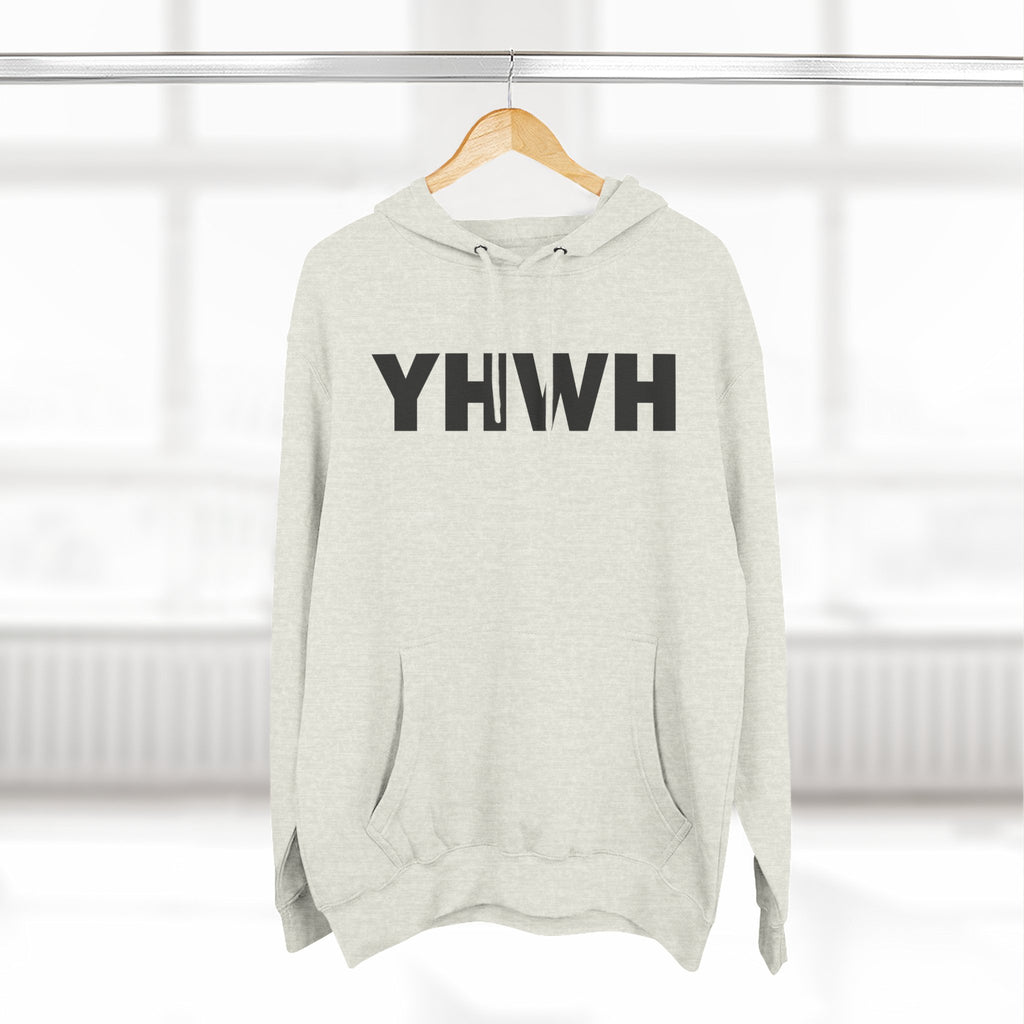 Three-Panel Fleece Hoodie