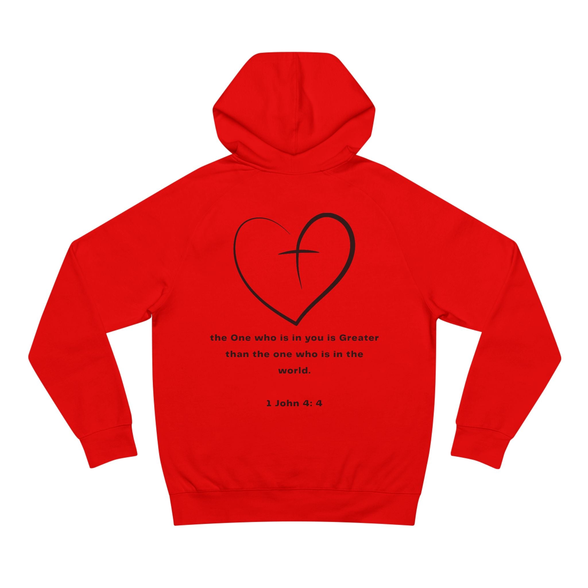 Christian Hoodie - God Inspired Bible Verse