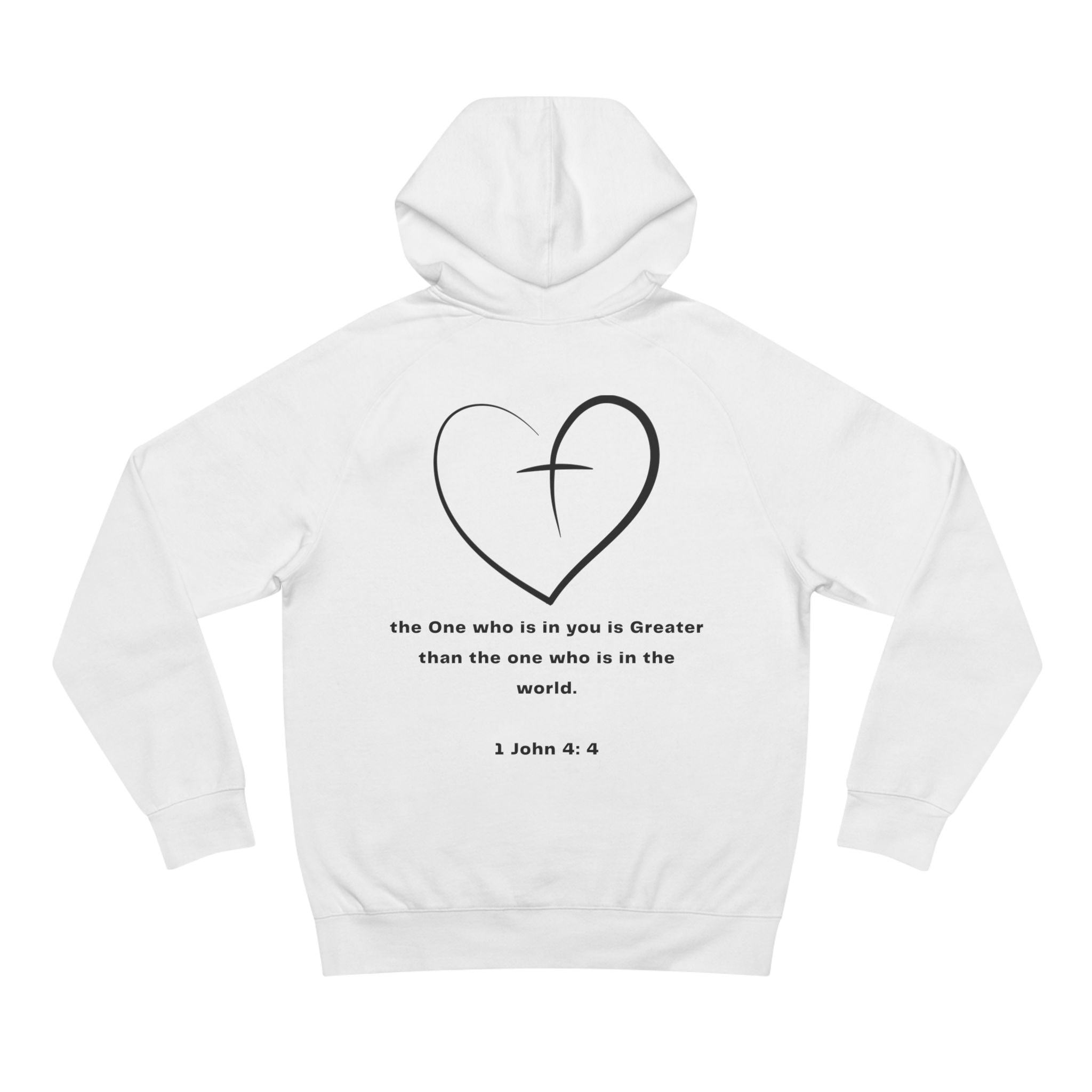 Christian Hoodie - God Inspired Bible Verse