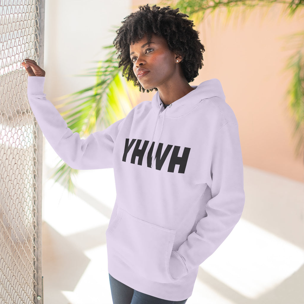Faith-Inspired Fleece Hoodie, YHWH Hoodie, Christian Sweatshirt, Inspirational Gift, Cozy Religious Apparel, Proverbs 3:5-6