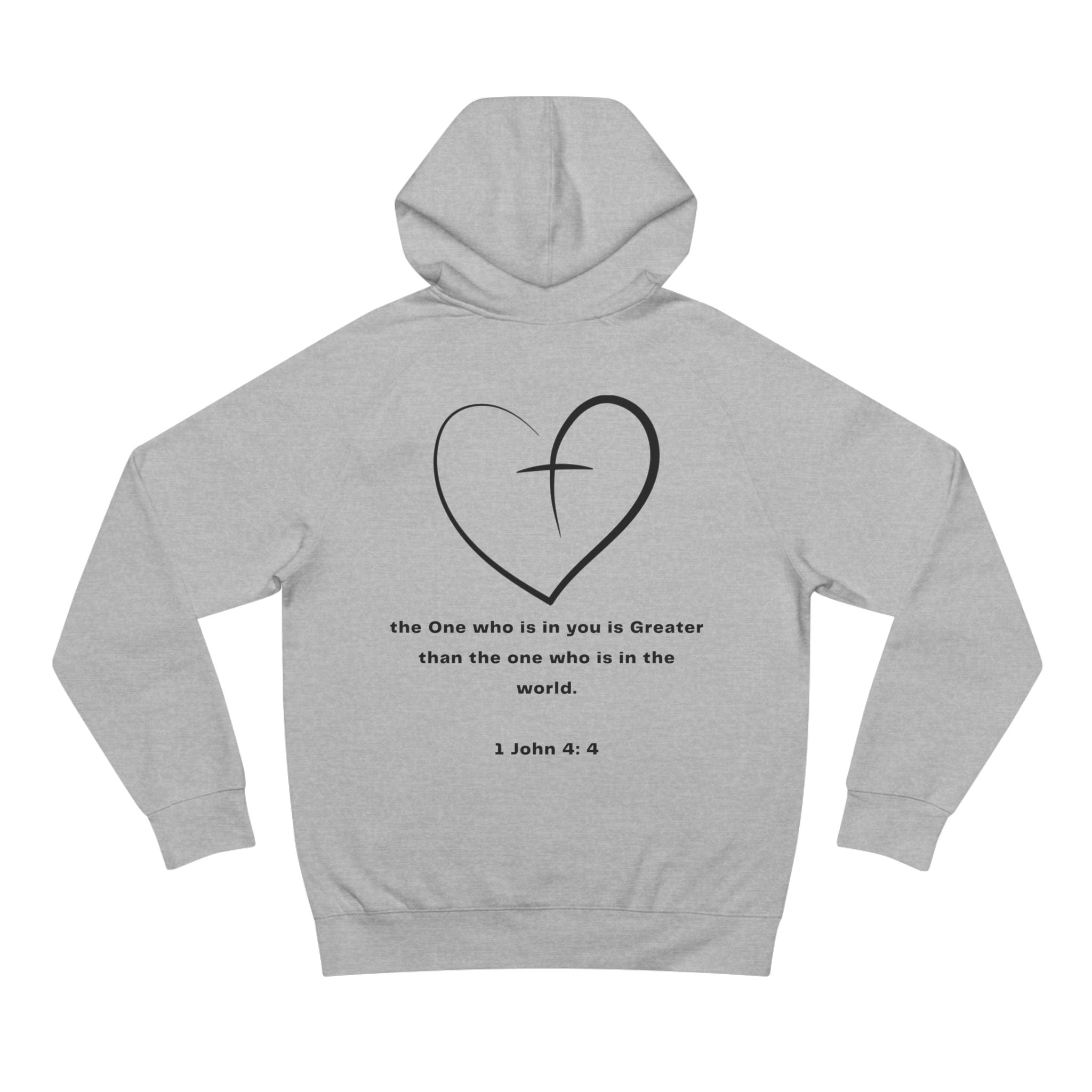 Christian Hoodie - God Inspired Bible Verse