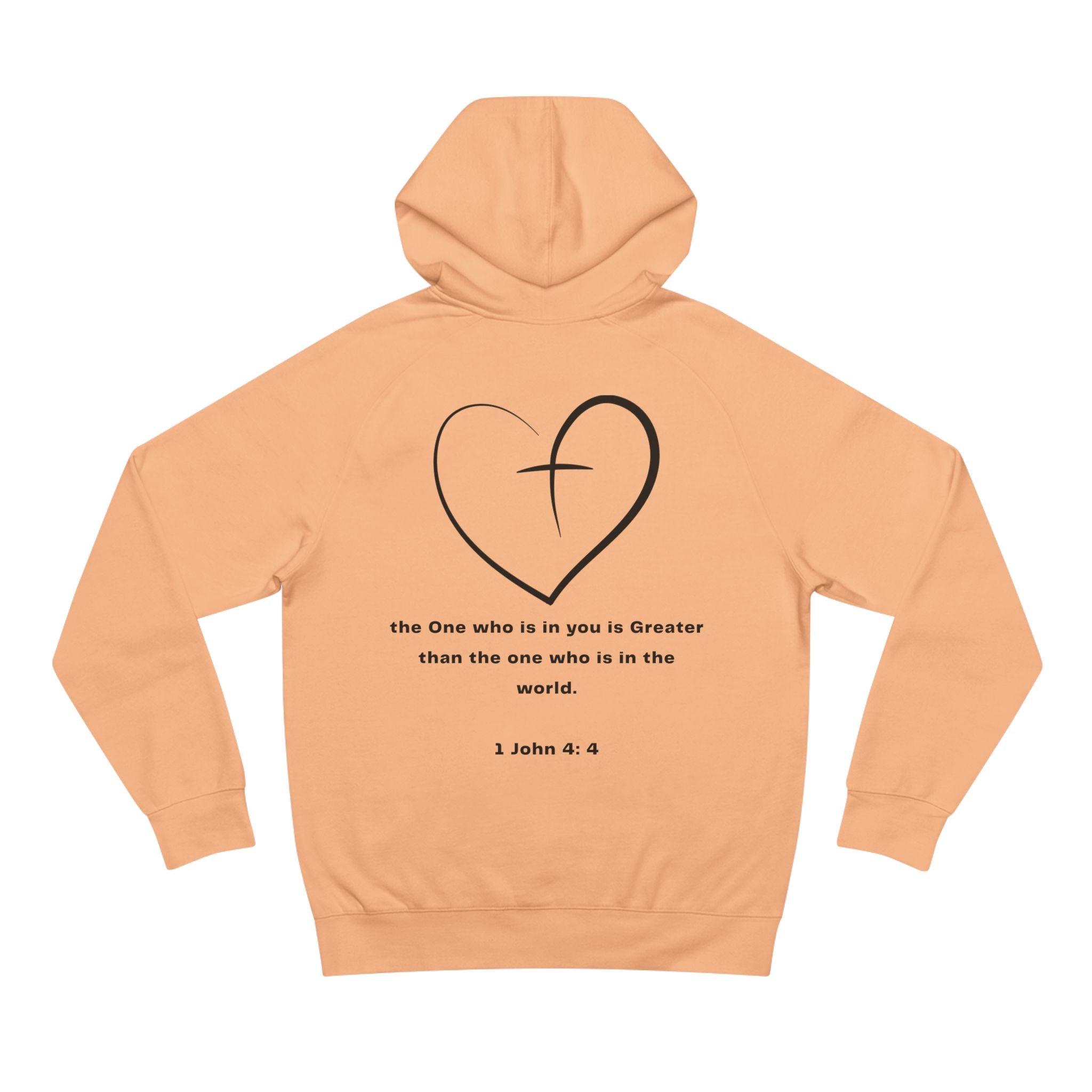 Christian Hoodie - God Inspired Bible Verse