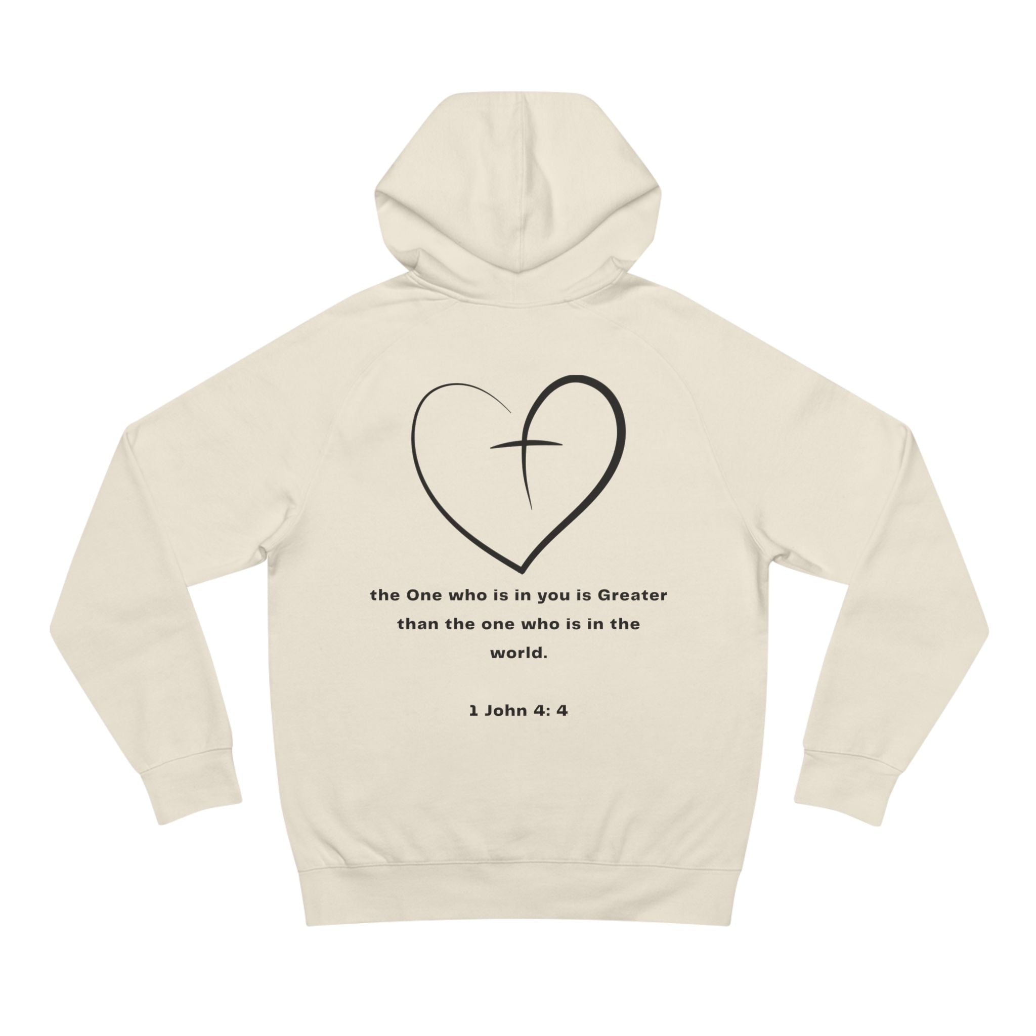 Christian Hoodie - God Inspired Bible Verse