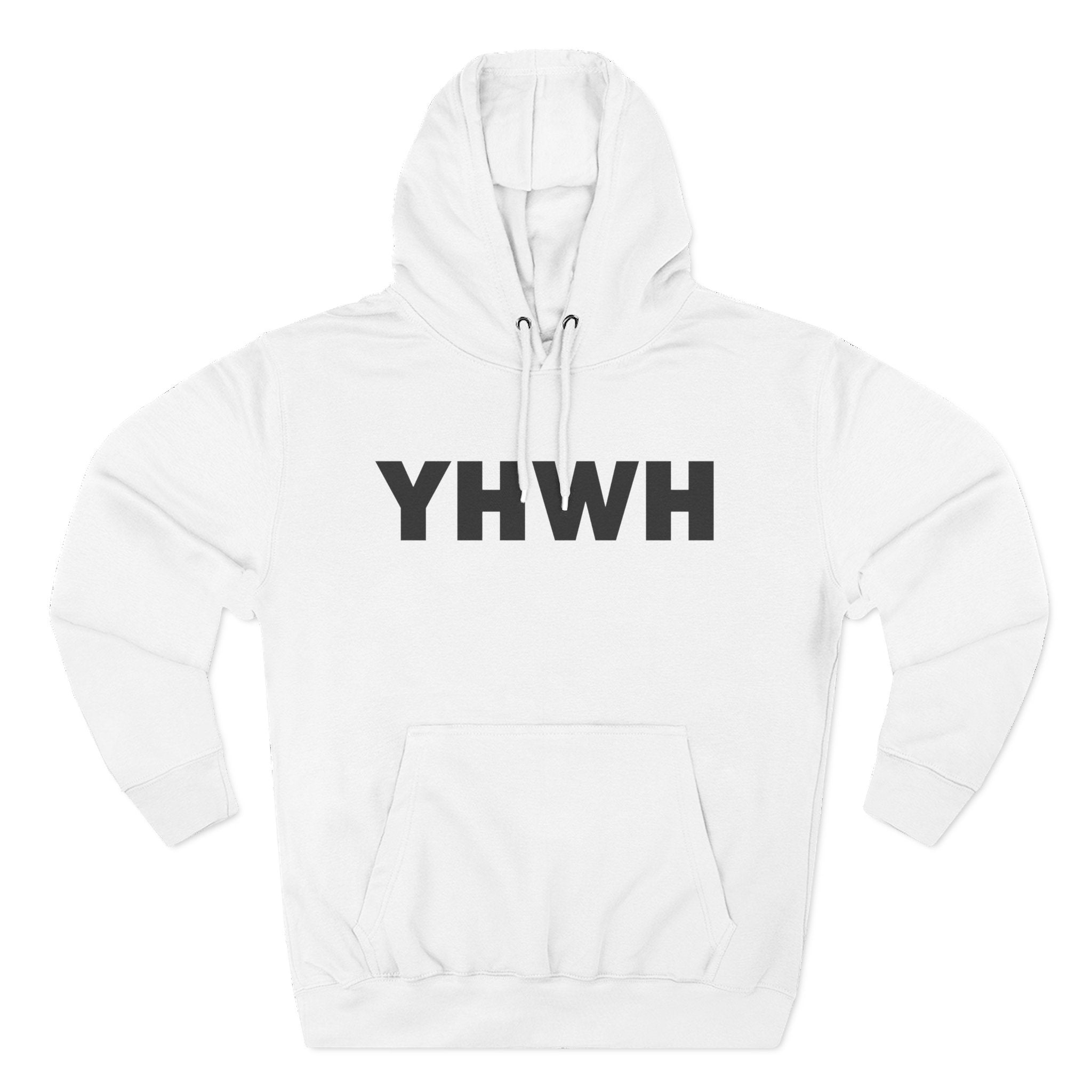 Faith-Inspired Fleece Hoodie, YHWH Hoodie, Christian Sweatshirt, Inspirational Gift, Cozy Religious Apparel, Proverbs 3:5-6